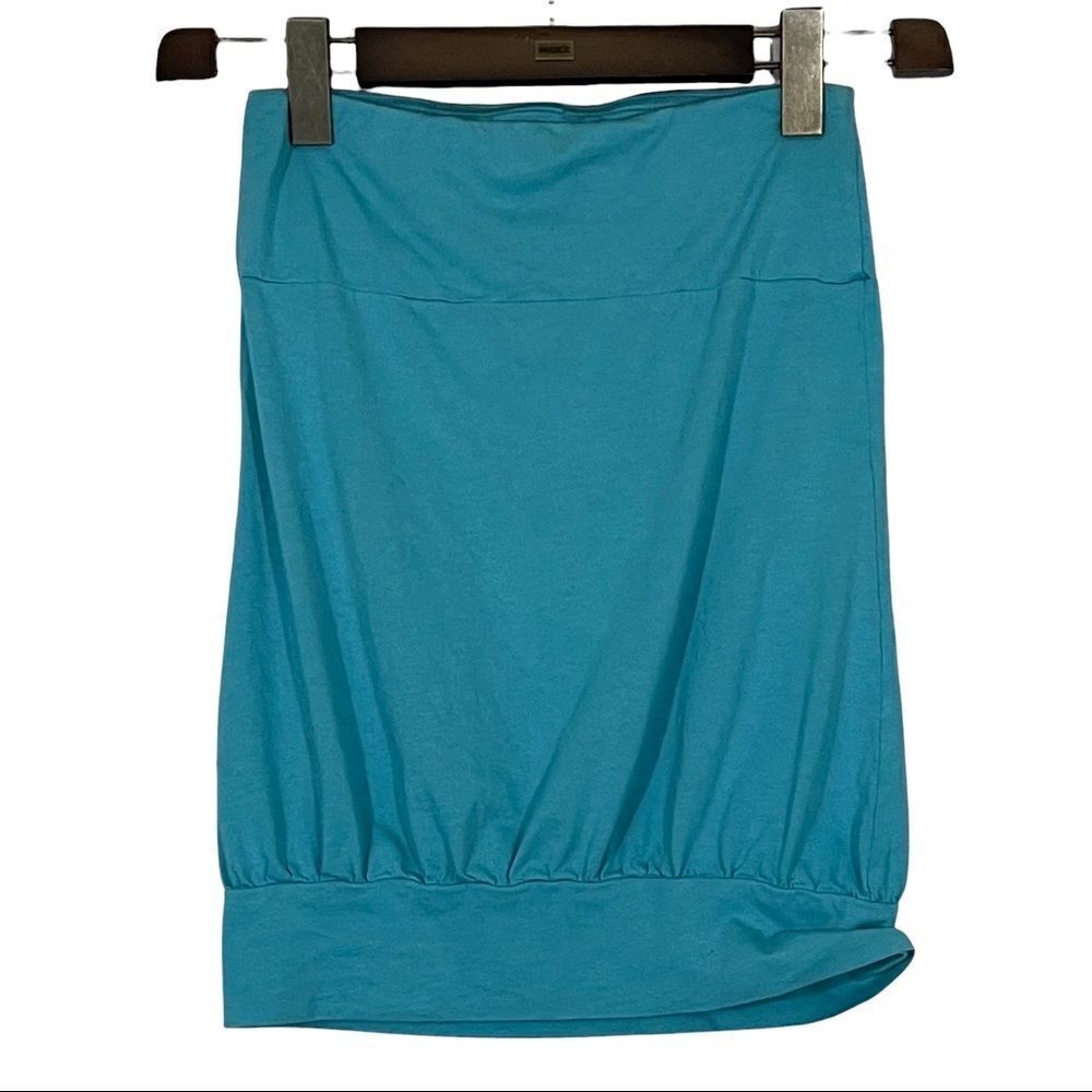 Jacob Blue Strapless Top Size M